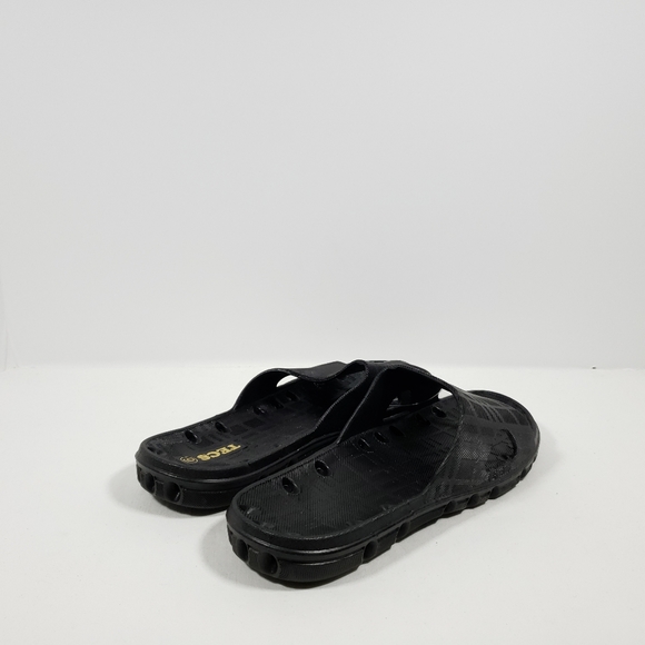 RocSoc TECS Women's PVC Slide Sandal Black 9M - Picture 2 of 4